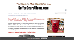 Desktop Screenshot of coffeegearathome.com